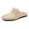 Aachcol Women's Minimalist Flat Toe Post Sandals | Casual Summer Beach Shoes