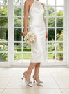 Aachcol Women's Rhinestone Bow Slingback Heels | Elegant Bridal Wedding Shoes