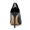 Aachool Women's Patent Leather Pointed Toe Stilettos | Elegant High Heel Dress Shoes