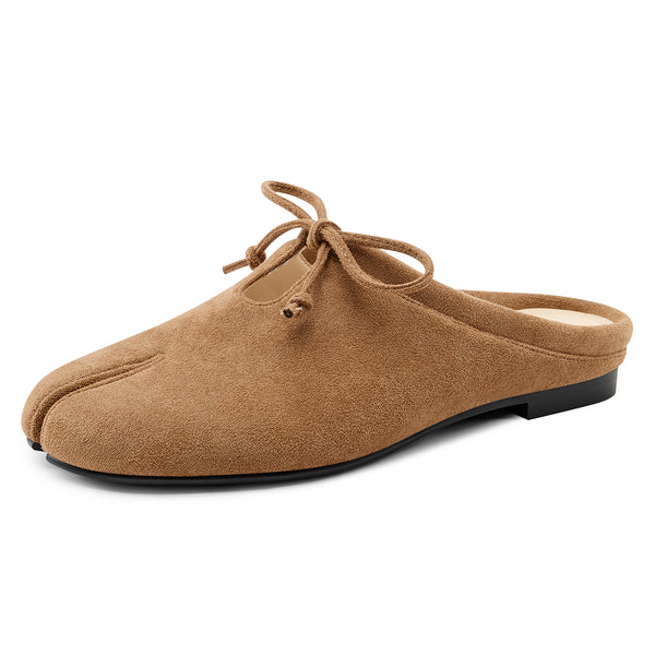 Aachcol Women's Minimalist Flat Toe Post Sandals | Casual Summer Beach Shoes
