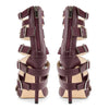 Aachool Women's Multi Strap Buckle High Heel Sandals | Strappy Stiletto Heels