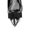 CASTAMERE Women's Comfortable Ballet Slip-on Flats Pointed Toe Elegant Pumps with Bow-Knot