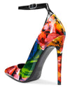 CASTAMERE Womens Sexy Ankle Strap High Heels Pumps Elegant Pointy Toe Stilettos 12CM Heel Shoes