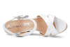 CASTAMERE Womens High-Heel Platform Wedge Heel Sandals Slingback Sexy Ankle Strap Open Toe 16CM Heels