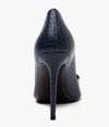 CASTAMERE Womens Leather Lining High Heels Pumps Pointed Toe Slip-on 10CM Shoes