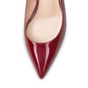 CASTAMERE Womens Chunky Block Heels Slingback Pumps Slip-on Pointy Toe 5CM Heel Sandals
