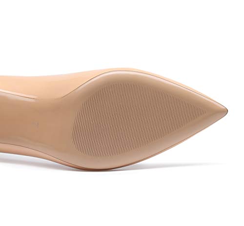 Castamere High Heels Womens Pointed Toe Slip-on Pumps 8.5CM Heels Patent
