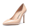 Castamere High Heels Womens Pointed Toe Slip-on Pumps 8.5CM Heels Patent