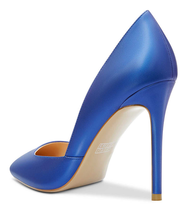 CASTAMERE Womens D'Orsay Slip On High Heels Pumps Elegant Pointy Toe Stilettos 10CM Heel Shoes
