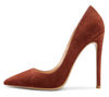 CASTAMERE Womens Sky High Heels Basic Pumps Pointed Toe Stilettos 12CM Heel Classic Shoes
