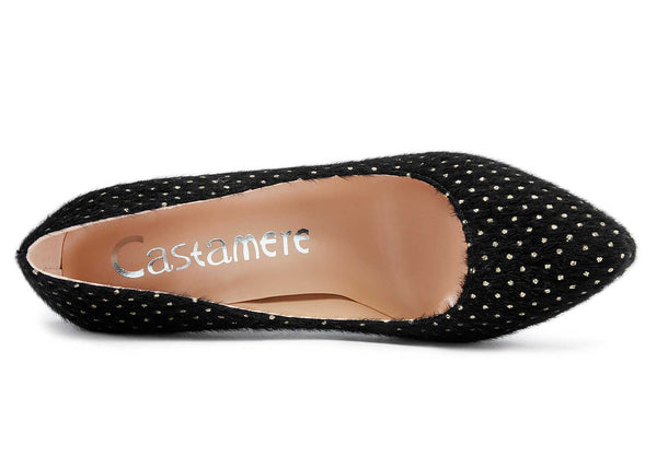 CASTAMERE Womens High Heels Platform Pumps Slip-on Stilettos 12CM Heel Office Dress Fashion Shoes