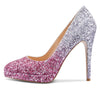 CASTAMERE Womens High Heels Platform Pumps Slip-on Stilettos 12CM Heel Office Dress Fashion Shoes