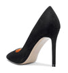 CASTAMERE Womens High-Heels Pumps Stiletto Pointed-Toe Slip-On Pump Evening Shoes 4 Inch Heel
