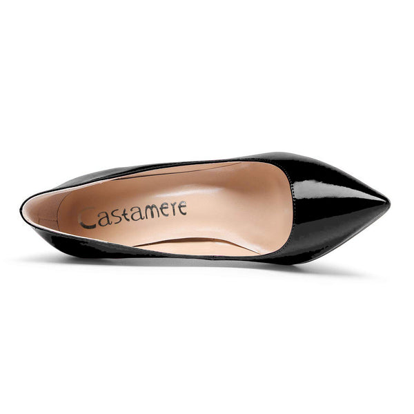 Aachool Women's Patent Leather Pointed Toe Stilettos | Elegant High Heel Dress Shoes
