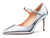 CASTAMERE Women High Heels Pumps Pointed-Toe Mary-Jane Stiletto Pump Evening Shoes 3 Inch Heel