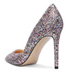 CASTAMERE Womens D'Orsay Slip On High Heels Pumps Elegant Pointy Toe Stilettos 10CM Heel Shoes