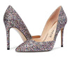CASTAMERE Womens D'Orsay Slip On High Heels Pumps Elegant Pointy Toe Stilettos 10CM Heel Shoes