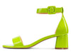 CASTAMERE Womens Chunky Block Heel Sandals Ankle Strap Open Toe Buckle 5CM Heels Sandal