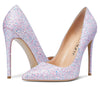 CASTAMERE Womens Sky High Heels Basic Pumps Pointed Toe Stilettos 12CM Heel Shoes