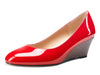 Castamere Womens Wedge Heels Pumps Comfort Slip-on Round-Toe Basic Pump 2Inch Mid-Heel