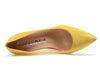 CASTAMERE Womens High Heel Pointed Toe Slip-on Suede Pumps 8CM