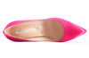 CASTAMERE Womens Sky High Heels Basic Pumps Pointed Toe Stilettos 12CM Heel Satin Shoes