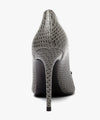 CASTAMERE Womens Leather Lining High Heels Pumps Pointed Toe Slip-on 10CM Shoes