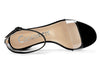 CASTAMERE Womens Chunky Block Mid Heels Sandals Transparent Ankle Strap Open Toe 5CM Heeled Sandal