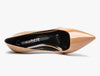 CASTAMERE Womens Leather Lining High Heels Pumps Pointed Toe Slip-on 10CM Shoes