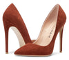 CASTAMERE Womens Sky High Heels Basic Pumps Pointed Toe Stilettos 12CM Heel Classic Shoes