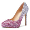 CASTAMERE Womens High Heels Platform Pumps Slip-on Stilettos 12CM Heel Office Dress Fashion Shoes