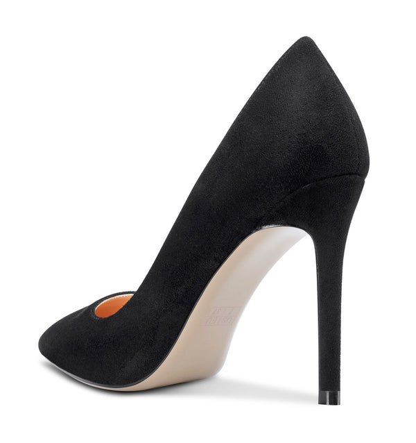 CASTAMERE Womens High-Heels Pumps Stiletto Pointed-Toe Slip-On Pump Evening Shoes 4 Inch Heel