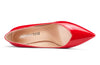 CASTAMERE Chunky Heel Pumps for Women High Heels Pointed-Toe Shoes Dinner Wedding Pump 3 Inch Block Heels