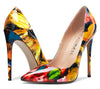 CASTAMERE Womens Sky High Heels Basic Pumps Pointed Toe Stilettos 12CM Heel Classic Shoes